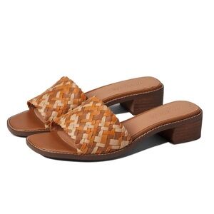 Madewell Cassidy Mule Woven Leather sz9